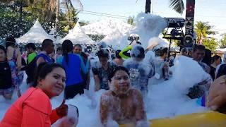 Splash Island's Foam Party