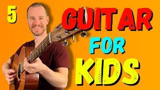 Guitar Lesson For Kids - Part 5 - Chords - Absolute Beginner Series #guitar #kids