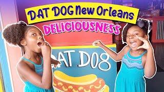 BEST DOGS IN NEW ORLEANS | Dat Dog Restaurant New Orleans | LittleMissTravelers