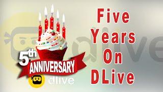 Riding The DLive Wave - GivesAMinute's Turbulent Journey On A Blockchain Beach (Happy 5 Years?!)