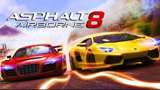 Мультики про машинки для детей Игры Гонки на Спорткарах Asphalt 8 Airborne