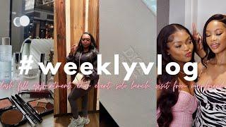 #weeklyvlog : lash appointment, haven't been to an event in ages, oh and we went to the club!