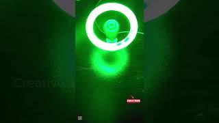 LED Light Ring with DC Motor - Visual Light Experiment