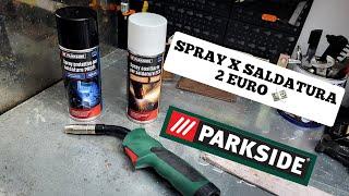 SPRAY PROTETTIVO PER SALDATURE PARKSIDE | ECO (ACQUA) E PROFI (OLIO) | LIDL