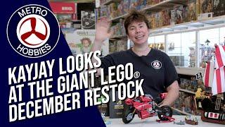 LEGO® Massive December Restock at Metro Hobbies!