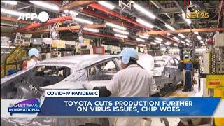 Toyota cuts production further on virus issues, chip woes