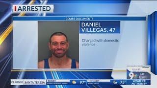 Daniel Villegas charged with domestic violence