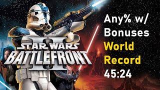 [Former WR] Star Wars Battlefront II (2005) Speedrun - Any% w/ Bonuses in 45:24