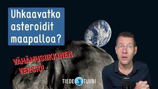 Maapallon ohi meni juuri asteroidi läheltä ja niitä tulee lisää.Tässä videon vähämusiikkinen versio.