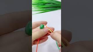 翡翠路路通的绑法，你学会了吗？|Have you learned how to tie Emerald Lulutong?#shorts