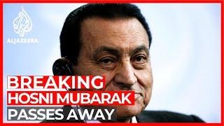 Egypt's former president Hosni Mubarak dies at 91