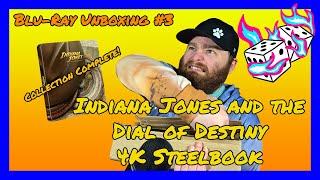 Collection Complete! | Indiana Jones and the Dial of Destiny 4K Steelbook | Blu-Ray Unboxing #3