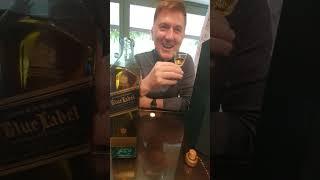 KIWI BLOKE DRINKS JOHNNIE WALKER BLUE LABEL | HAPPY BIRTHDAY  | 55TH | New Zealand | Philippines