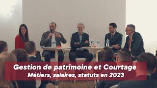 Gestion de patrimoine et courtage : Métiers, salaires, statuts en 2023