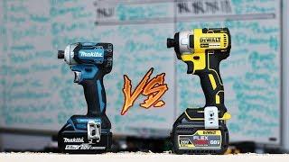 Makita (XDT12Z) VS DeWALT (DCF787) - Best Cordless Impact Driver Comparison Test