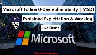 Microsoft ZERO-DAY vulnerability “follina” msdt | CVE-2022-30190 | Explained Exploitation & Working