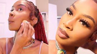 DETAILED GO-TO EVERYDAY MAKEUP ROUTINE | SOFT GLAM | FT. THE CRYSTAL COUTURE * SHOP B4 I SELL OUT *