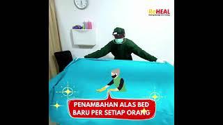 Prokes Sangat Ketat di ReHEAL