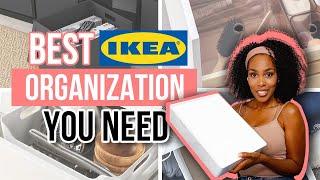 10 Best Ikea Home Organization Ideas | Affordable Organization U Need!