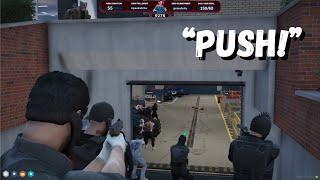 Chatterbox STORMS The PD With CG and Other Gangs | NOPIXEL 4.0 GTA RP