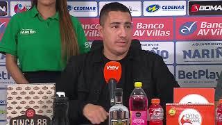 Rueda de prensa de Nacional tras su partido con Pasto