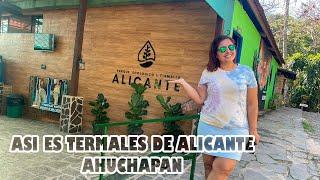 Asi es Termales de Alicante en Ahuachapán, El Salvador , choteando 503