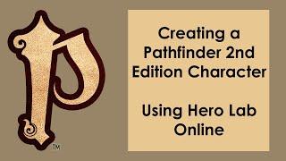 Creating A Character in Hero Lab Online