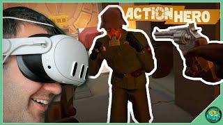 Is Action Hero for Quest 3 the New & Improved Superhot VR? Epic Slow-Mo Battles & Cinematic Action!