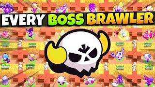 Playing ALL 38 BOSS BRAWLERS in NEW BIG GAME! Can We Win EVERY Game?!