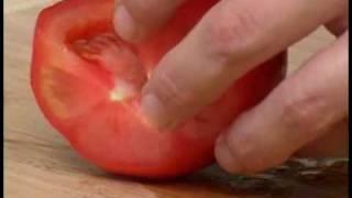 Cooking Tips : How to De-Seed Roma Tomatoes