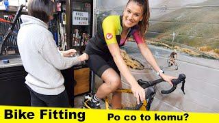 Dziewczyna i rower - odc. 4 - Bike Fitting ustawienie roweru pozycja wysokość siodełka Pani Fitter