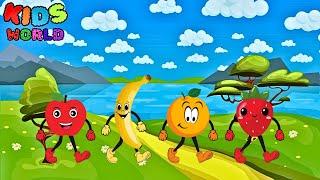 Fruits & Kids | Educational Fruit Learning Video For Kids | KidsWorld