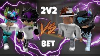 Roblox MM2 2v2 bet with Romeplayz against CrunchyxxD and Br_avey