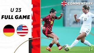 LIVE  Germany U 23 vs. USA U 23 | U 23 Women's National Team