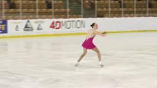 Christie Lee Marshall | Senior Women Free Skate | 2025 Pacific Coast Sectional Singles Final