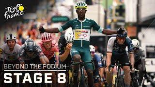 Biniam Girmay's greatness continues on Tour de France Stage 8 | Beyond the Podium | NBC Sports