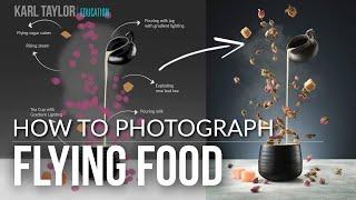 Flying Food Photography