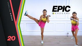 DOMINANT Dumbbell Full Body HIIT Workout | EPIC Endgame Day 20