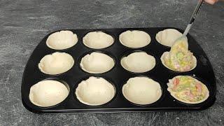 Everyone will be amazed how delicious it tastes  SUPER SIMPLE AND DELICIOUS Best Pizza Muffins 