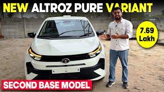 Not only Baleno, it will also eat up the sales of Punch !!! New Tata Altroz ​​Pure Variant 2025 -...
