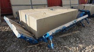 Production of FBS concrete blocks in the steel moulds "M-Konstruktor"