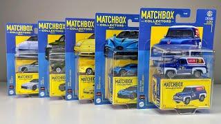 UNBOXING: Matchbox Collector Series Wave 1 - Lexus LX, Nissan Z, Bugatti Divo, 3000GT, Ford Panel