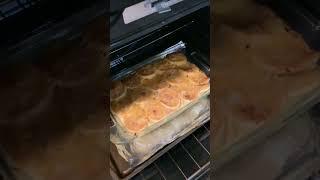Baking Sunrise Pancakes  #shorts