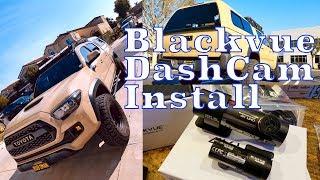 Blackvue DashCam Installation in my Toyota Tacoma - DR900S-2CH 4K