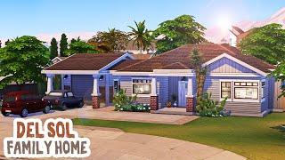 Del Sol Family Home \\ Furnishing SimLicy Starters || The Sims 4: Speed Build