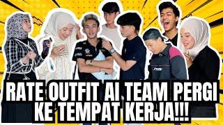 CHECK OUTFIT AI TEAM PERGI KE KERJA??.EMNY SANGGUP HABIS KAN 8***** UNTUK PAKAIAN!!!