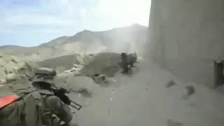 French soldiers in an intense firefight with the Taliban.