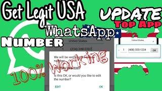 How To Get USA WhatsApp Number | How To Create US Phone Number For Verification