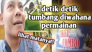 vlog - Sunandar upil - detik detik tumbang di wahana permainan _ jans park