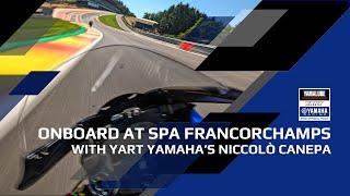 Onboard with Niccolò Canepa at Spa Francorchamps